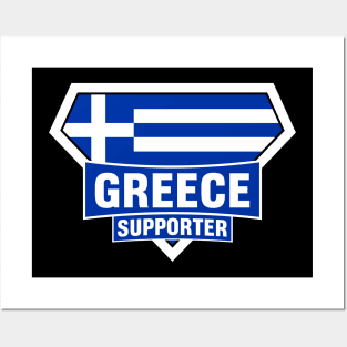 Greece Super Flag Supporter Posters and Art